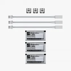 Calentador de cerámica para hotend para impresora 3D Bambu Lab Serie X1 2
