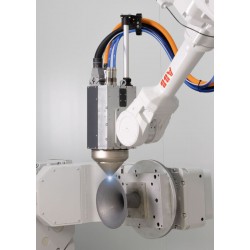 Meltio Engine Blue integración en brazo robótico 2