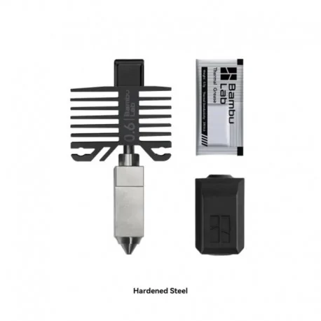 BAMBU-LAB- Hotend with hardened steel nozzle-0.6 m