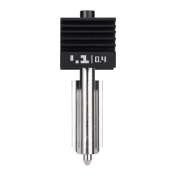 Hotend with hardened steel...