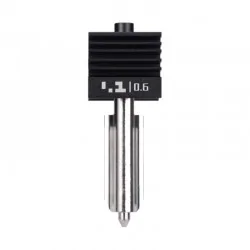 Hotend with hardened steel...