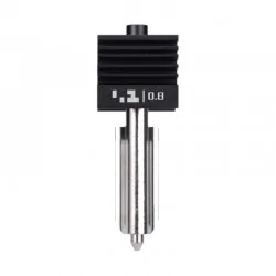 Hotend with hardened steel...