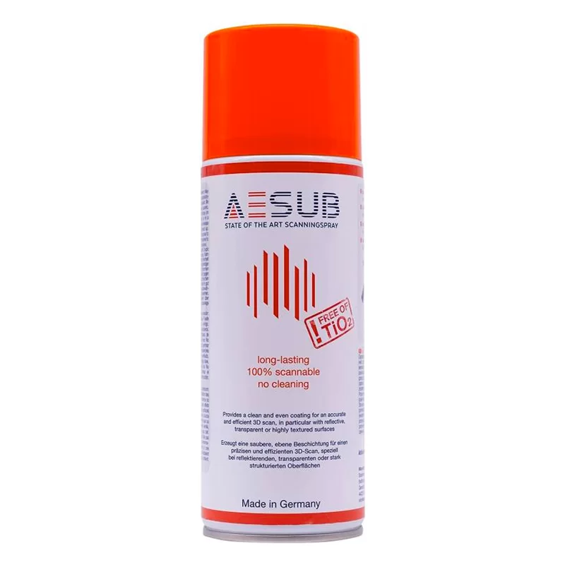 Accesorio escáner 3d AESUB Orange Spray de escaneo 3D