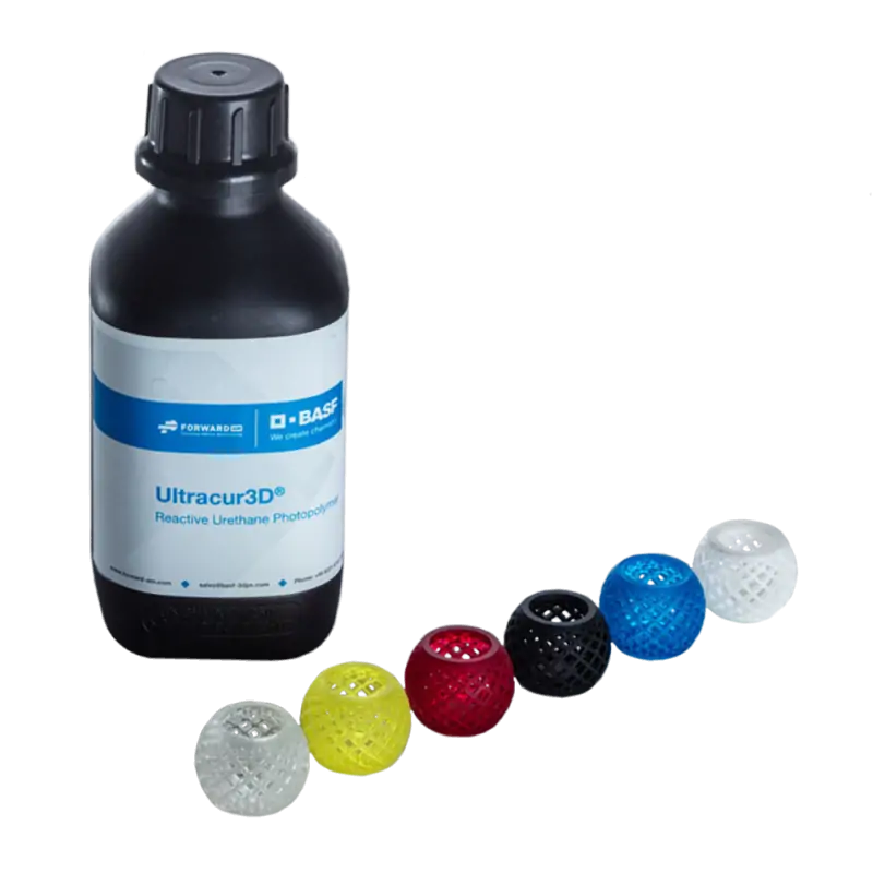 Ultracur3D® Color Kit para resinas BASF