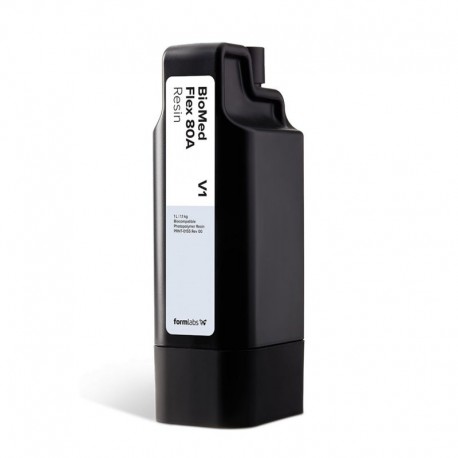 Resina impresión 3D FORMLABS BioMed Flex 80A Resin (Form 4) 1 L